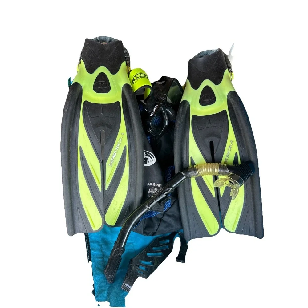 TUSA X-PERT ZOOM Nature's Wing Propeller Technology Split Fin Set Adult XS/S